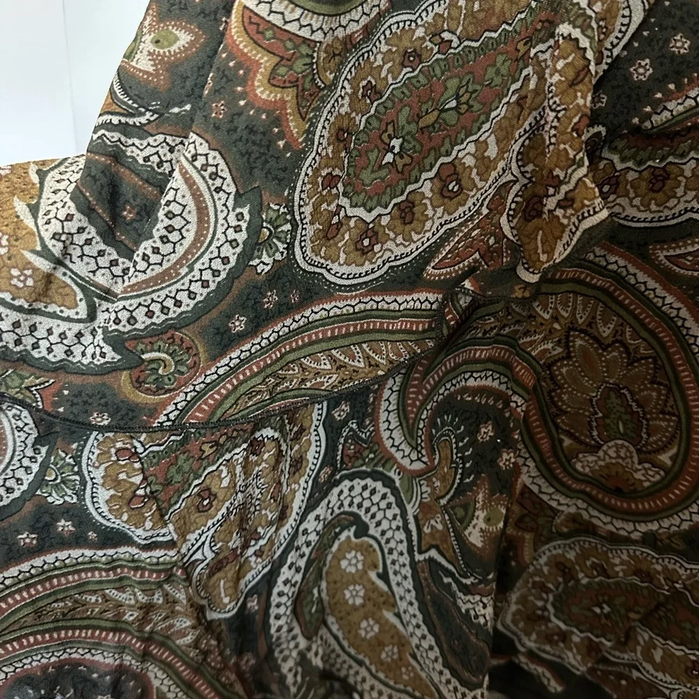 Style & Co Paisley Y2K Skirt size 12 - Picture 3 of 4